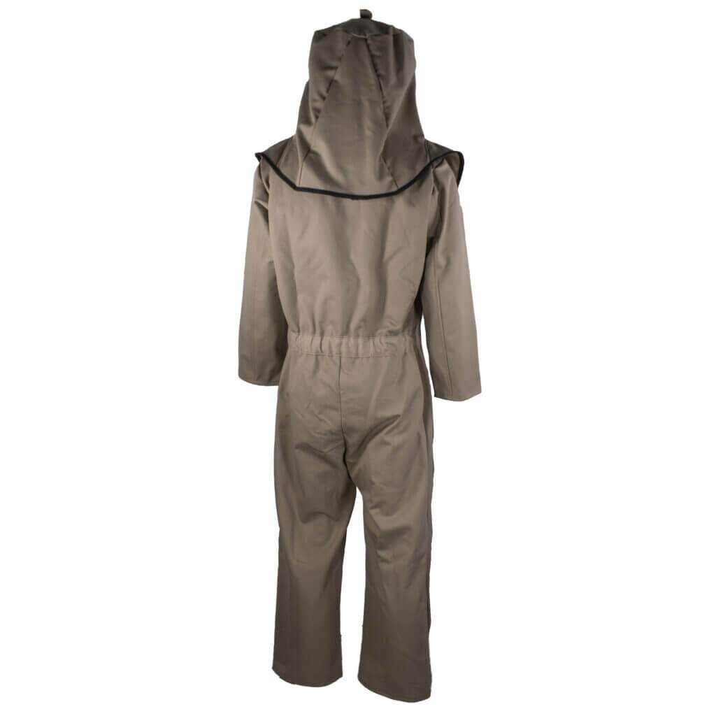 CAT 40 Cal Arc Flash Hood and Coverall Suit Set BackImage