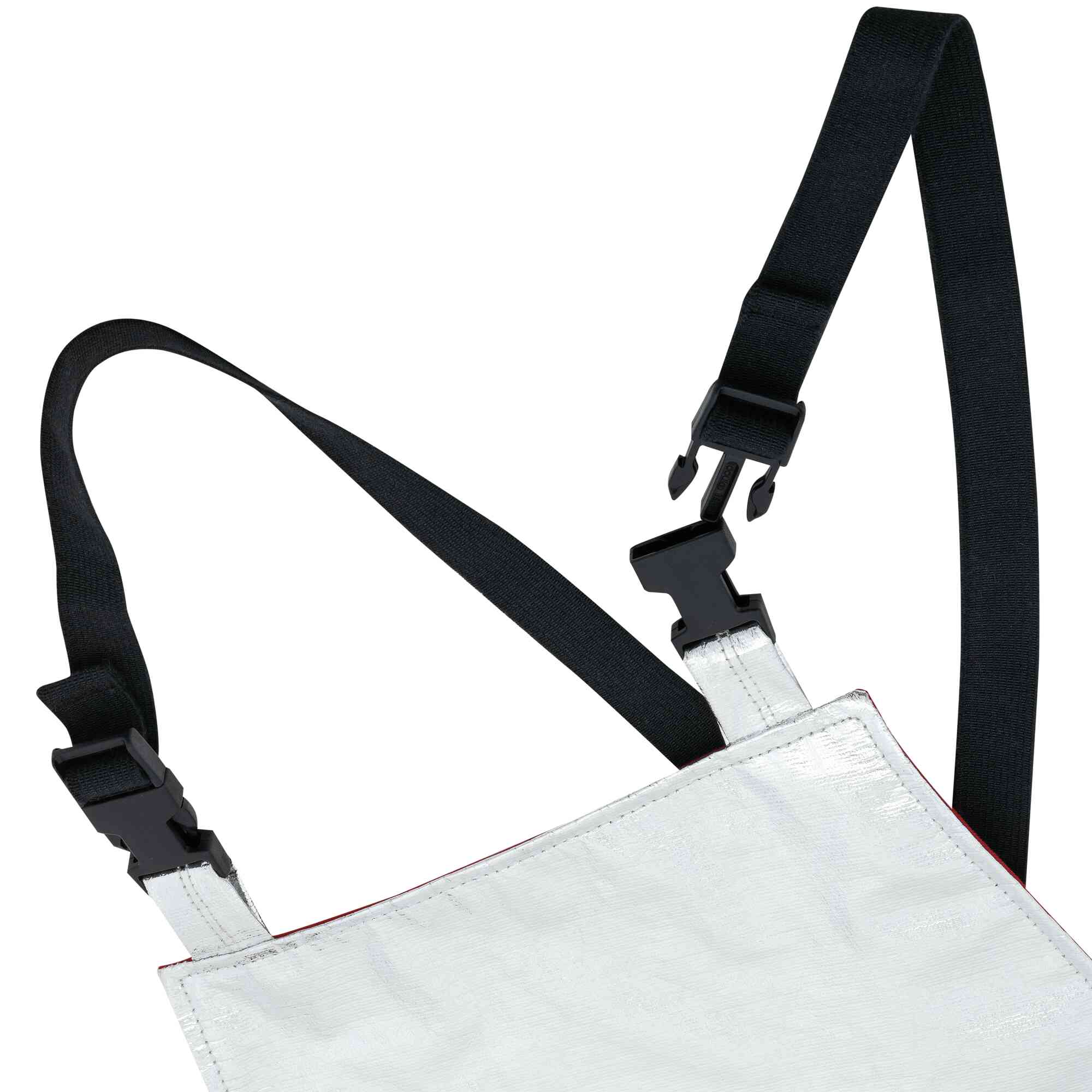 Heat Reflective Bib-Overalls Close-Up Image