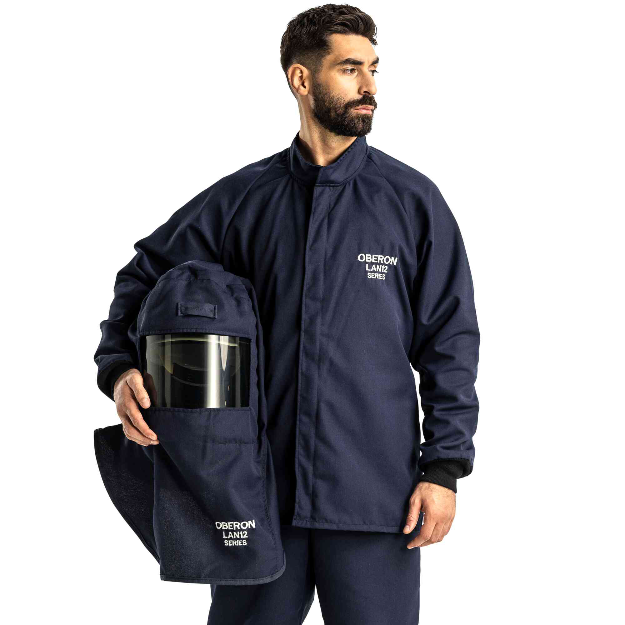 LAN 12 Cal Arc Flash Hoods Lifestyle Image