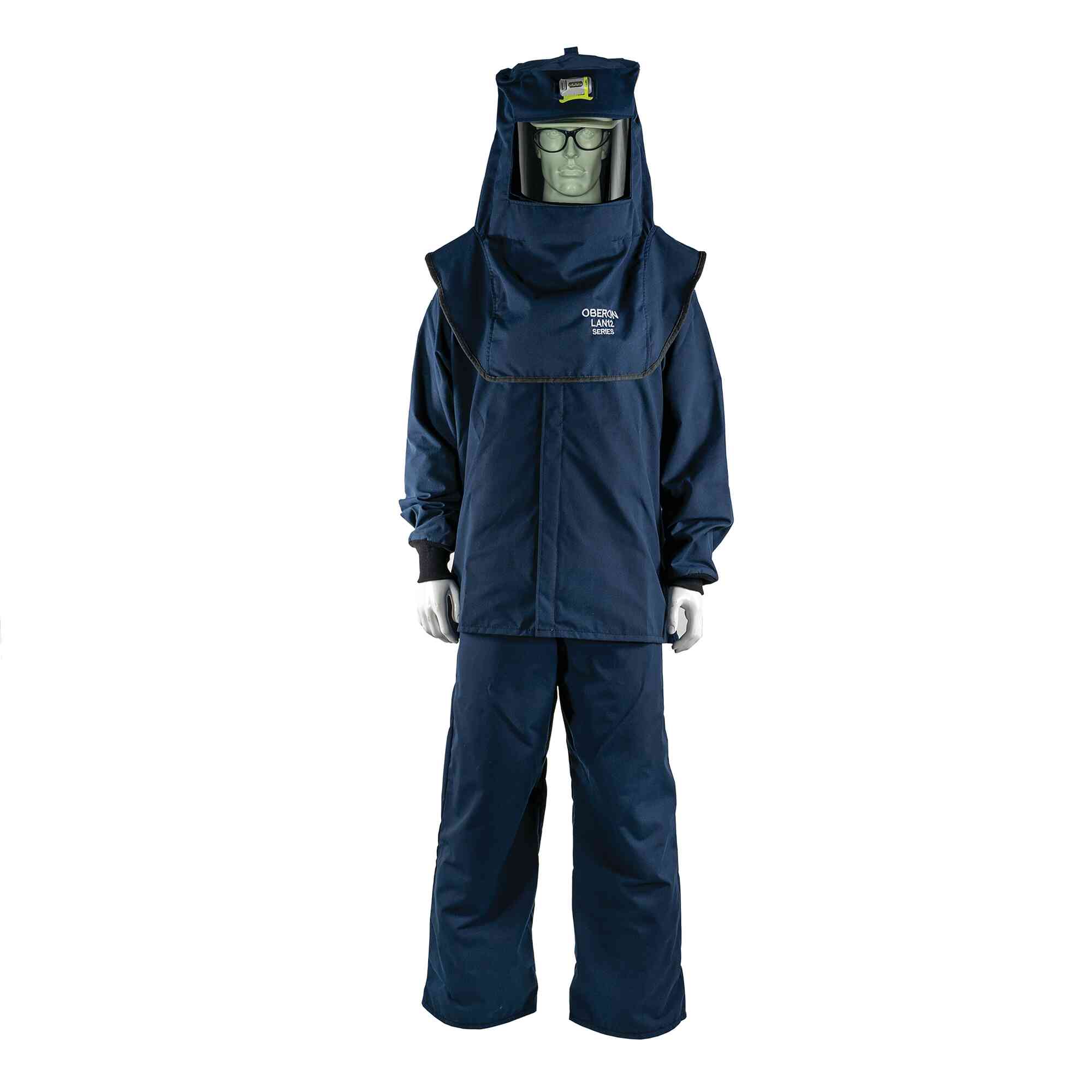LAN 12 Cal Arc Flash Suit Set w/ Light and Vent MainImage