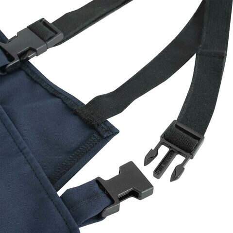 LAN 40 Cal Arc Flash Bib Overalls CloseUpImage