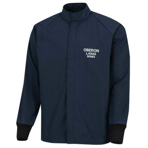 LAN 40 Cal Arc Flash Hood, Coat, and Bib Suit Sets w/ Escape Strap and Ventilation System Variation Image