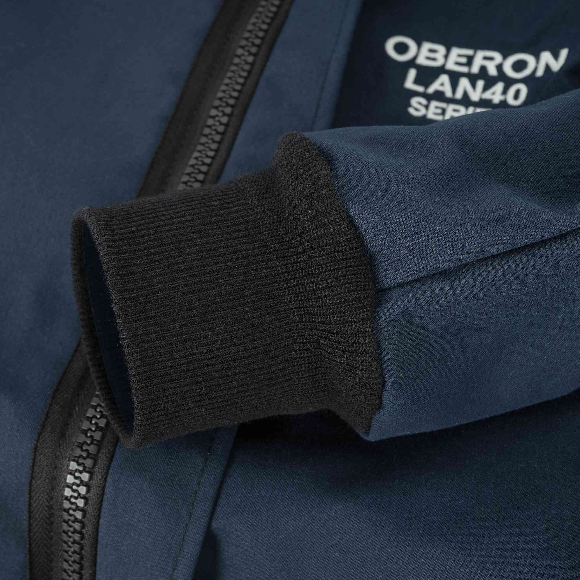 LAN 40 Cal Arc Flash Hood, Coat, and Bib Suit Set w/ Escape Strap CloseUpImage