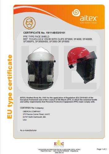 TCG-EU-G2-K CE Certificate
