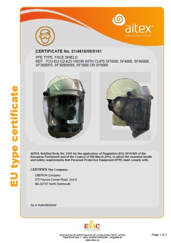 TCG-EU-G2-K25 CE Certificate 