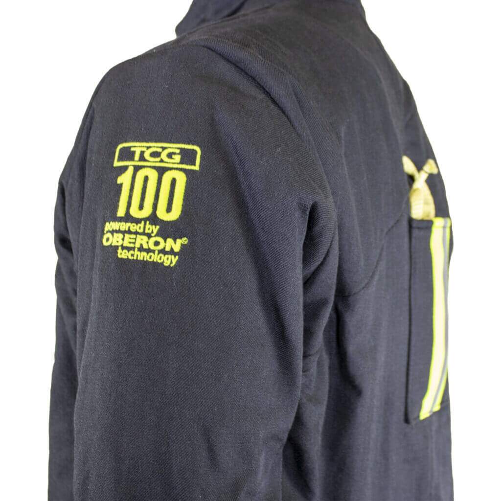 TCG 100 Cal Arc Flash Coats CloseUpImage