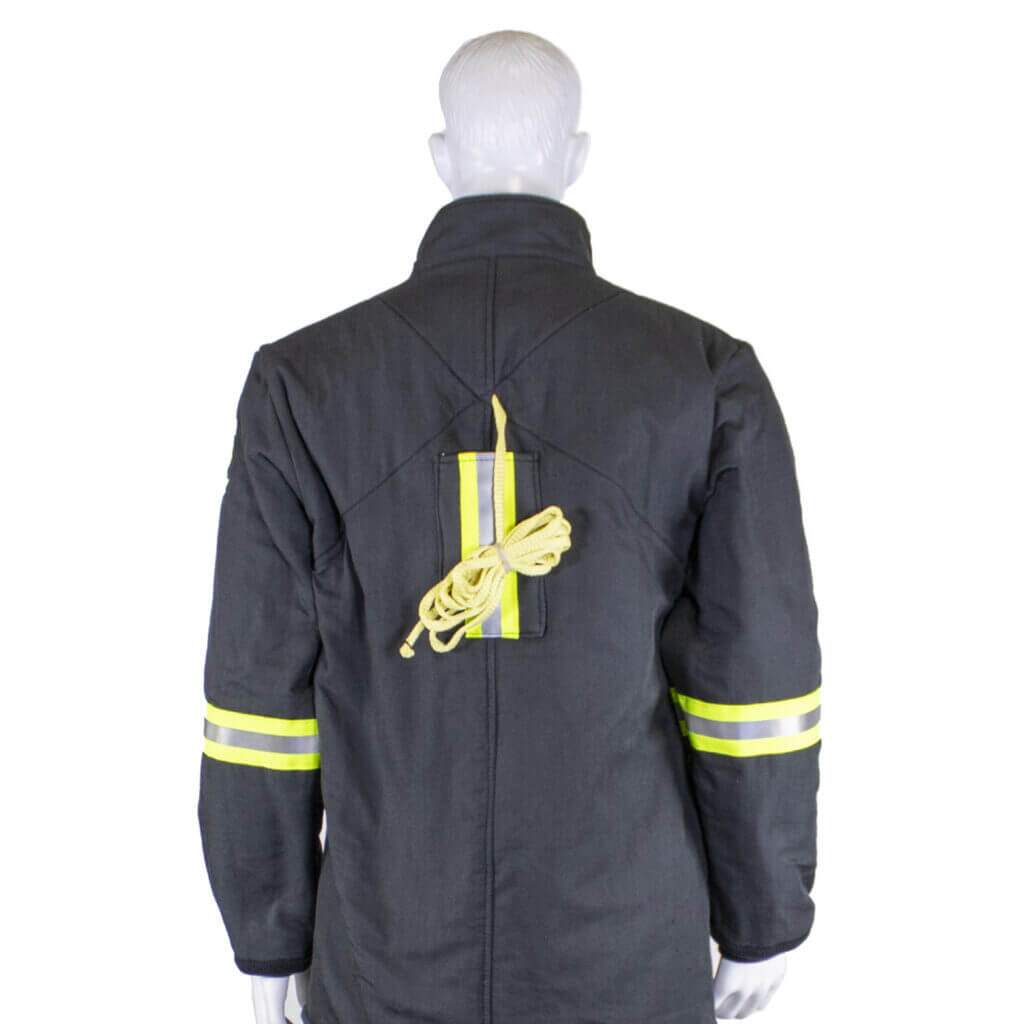 TCG 140 Cal Ultra-Light Arc Flash Coats w/ Escape Strap BackImage