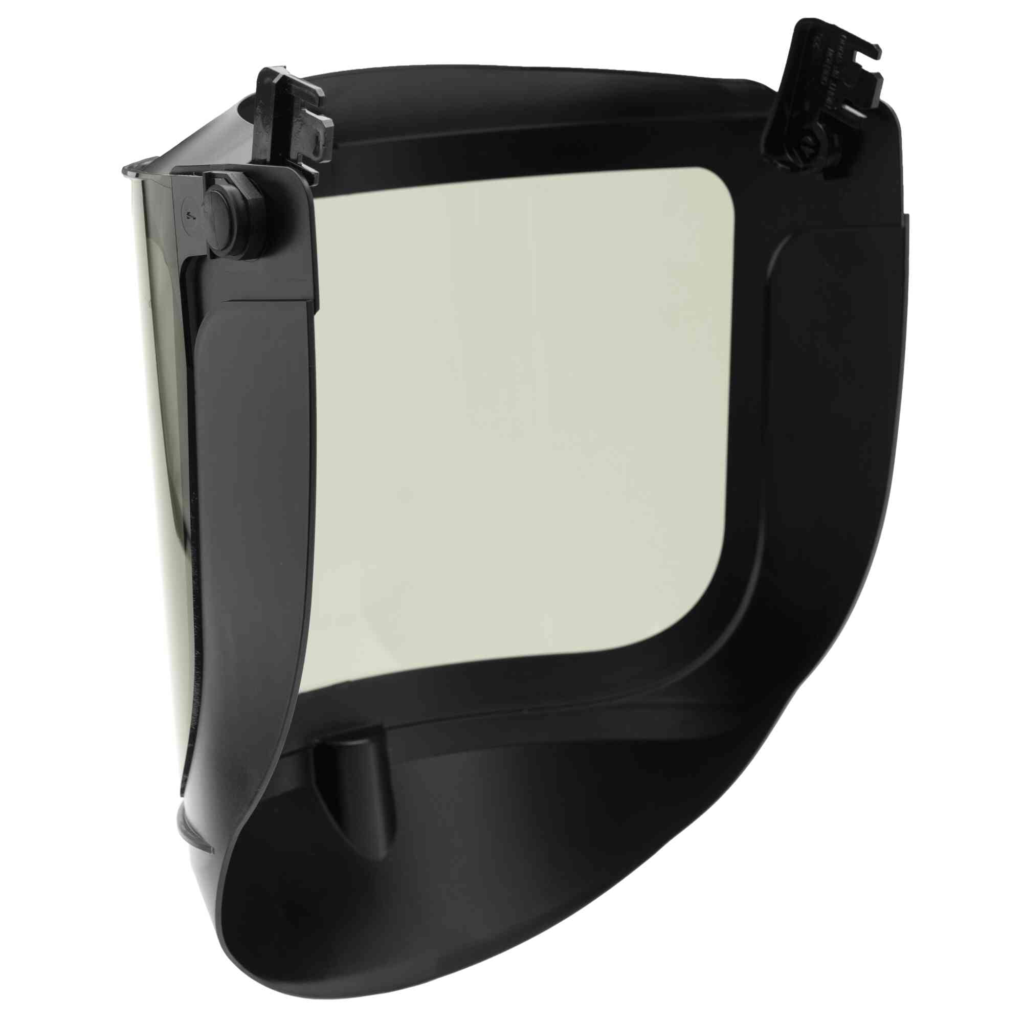 TCG EZ Lift Arc Flash Face Shield and Adapters Back Image