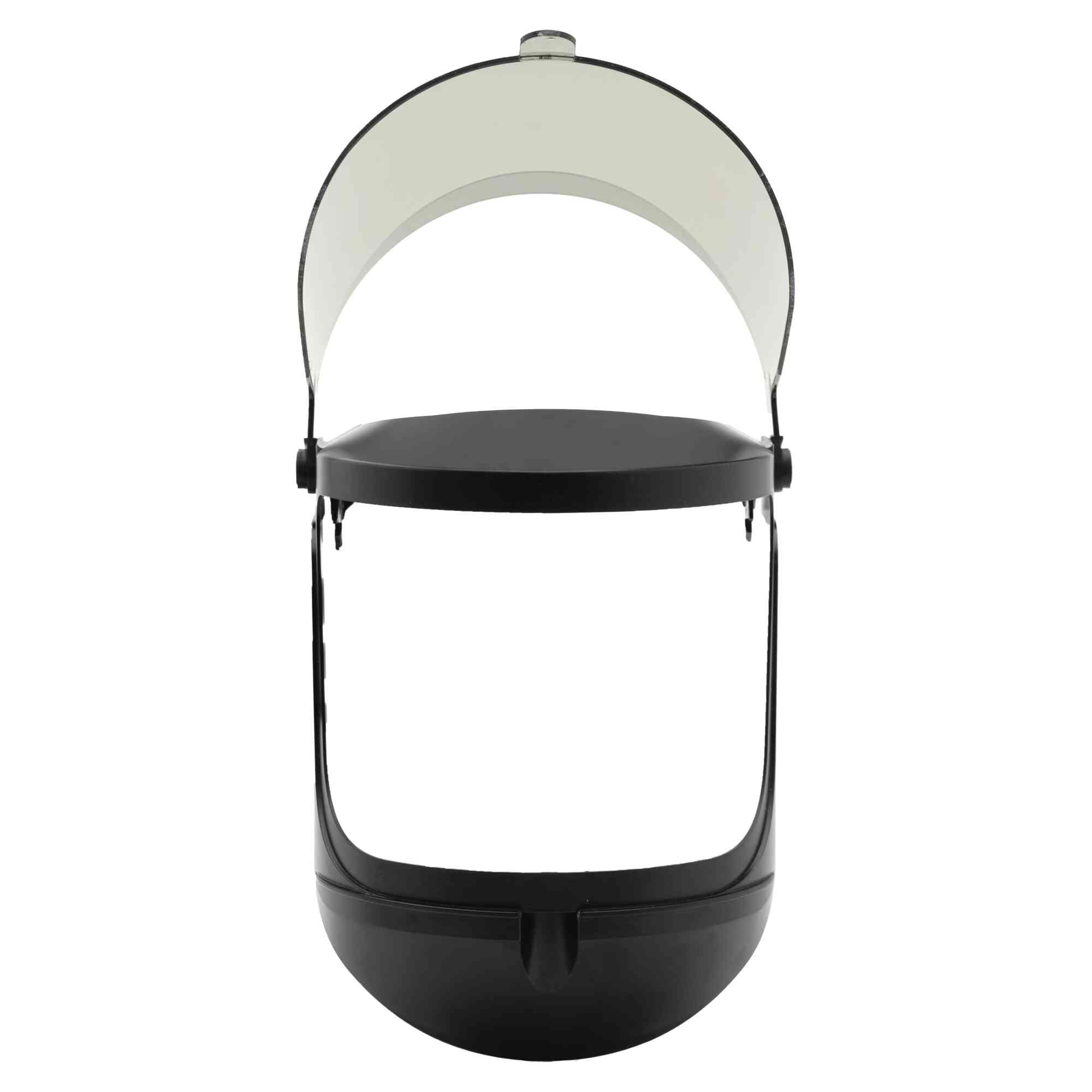 TCG EZ Lift Arc Flash Face Shield and Adapters FrontImage