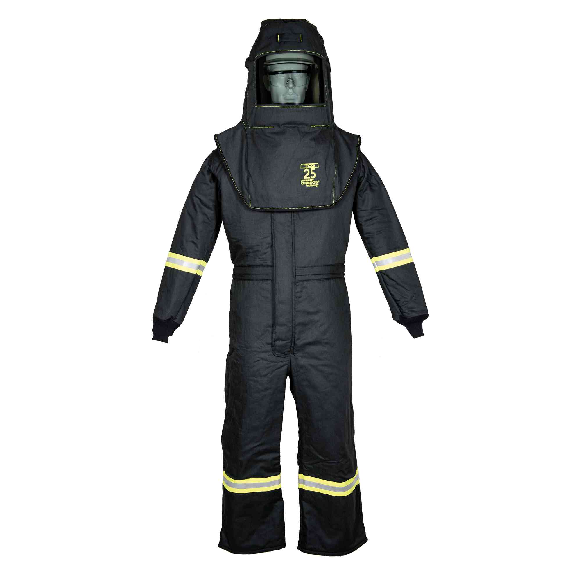 TCG 25 Cal Hood and Coverall Arc Flash Kits w/ Light and Vent MainImage