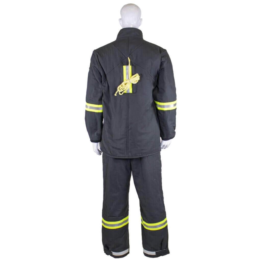 TCG 25 Cal Deluxe Arc Flash Kit w/ Escape Strap, Leg Zippers, Hood Light and Vent  BackImage