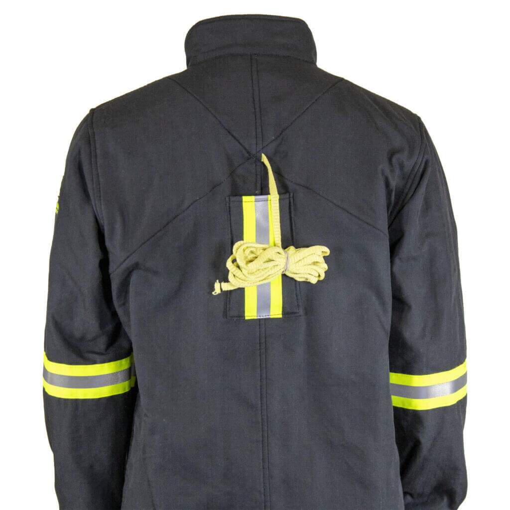 TCG 25 Cal Deluxe Arc Flash Kit w/ Escape Strap, Leg Zippers, Hood Light and Vent  BackImage