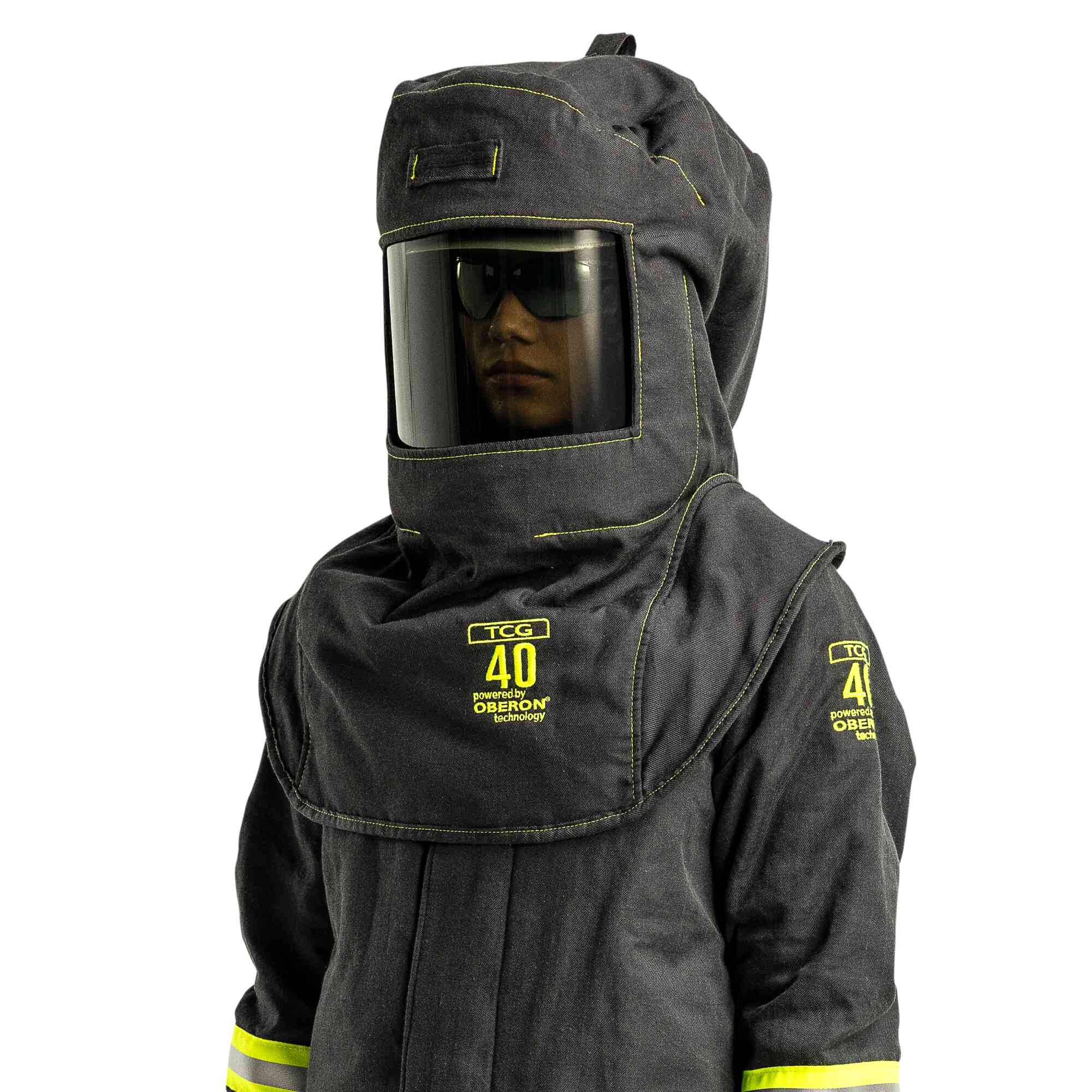 TCG 40 Cal Arc Flash Hoods Lifestyle Image