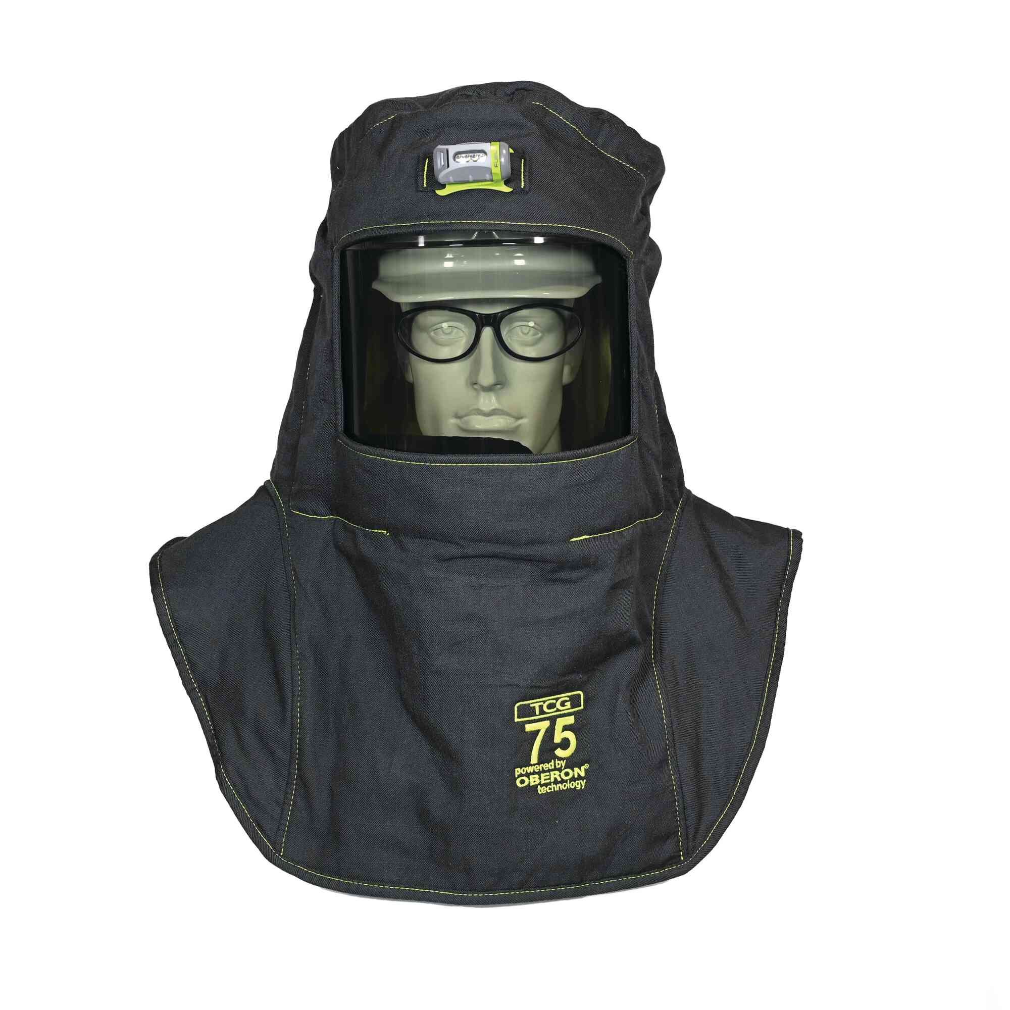 TCG™ 75 Cal Arc Flash Hood w/ Adapters, Ventilation System and Light FrontImage