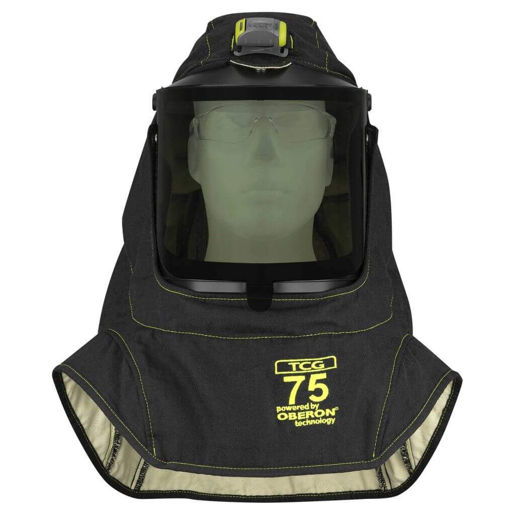 TCG EZ Lift Arc Flash Hoods FrontImage
