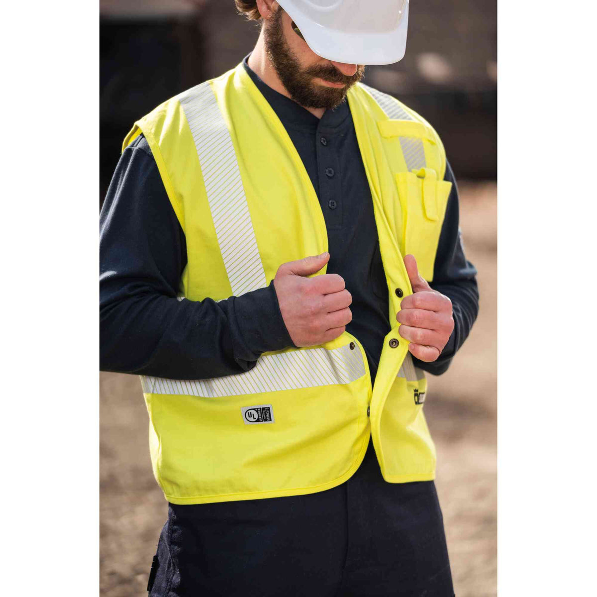 Hi-Vis FR/Arc-Rated Safety Vests LifestyleImage