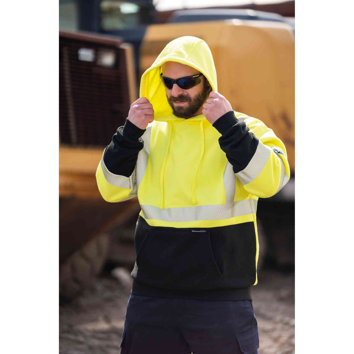 FR/Arc-Rated Heavyweight Cotton Fleece Pullover Hoodies
 LifestyleImage