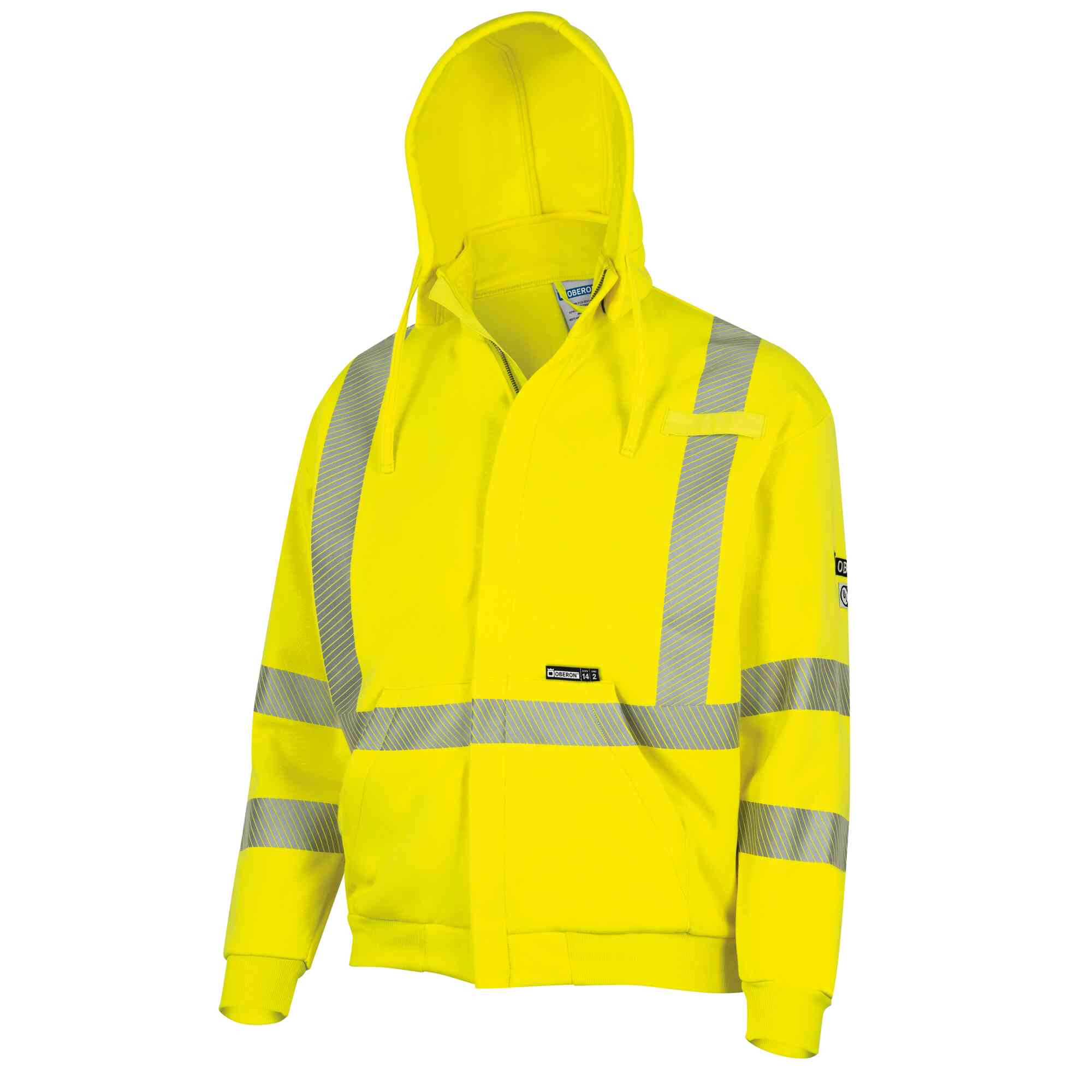 FR/Arc-Rated Heavyweight Cotton Fleece Zip-Front Hoodies MainImage