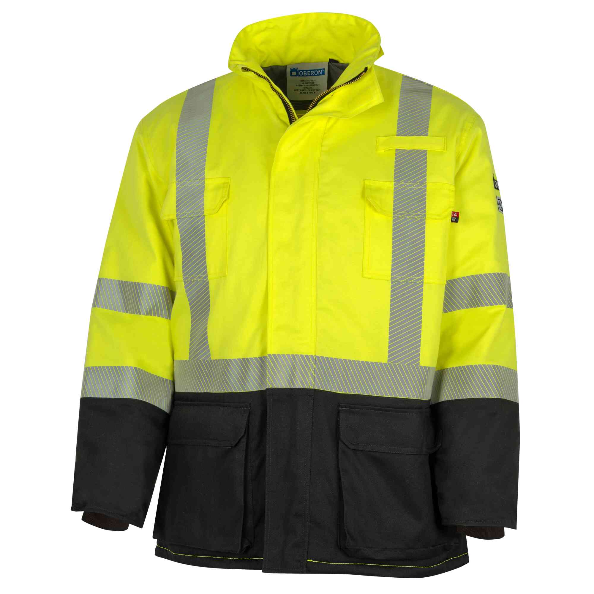 Hi-Vis FR/Arc-Rated Insulated Safety Parkas VariationImage