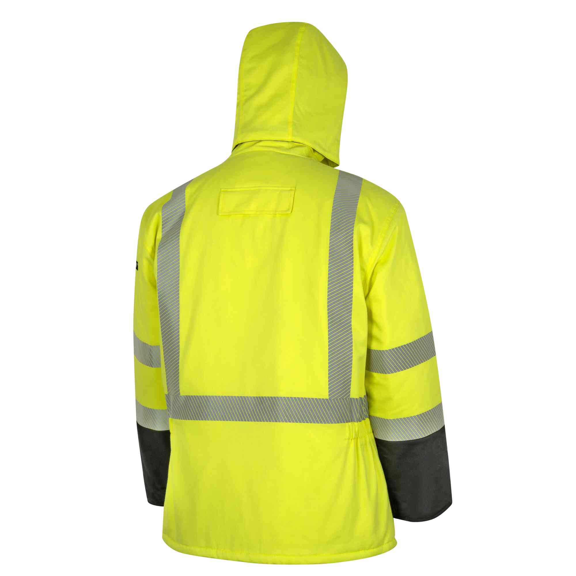Hi-Vis FR/Arc-Rated Insulated Safety Parkas Back Image