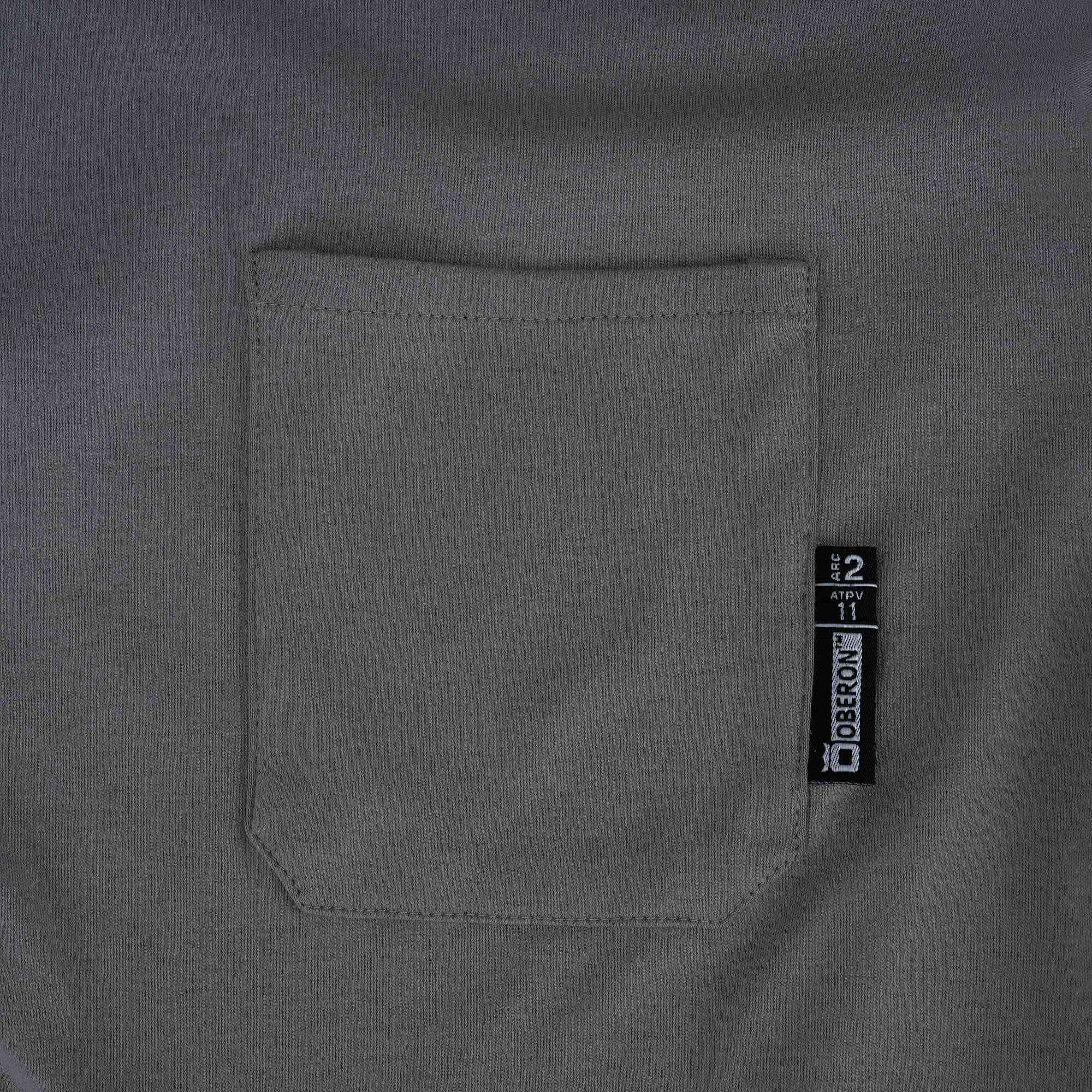 FR/Arc-Rated Short Sleeve Safety Shirts
 Close-Up Image