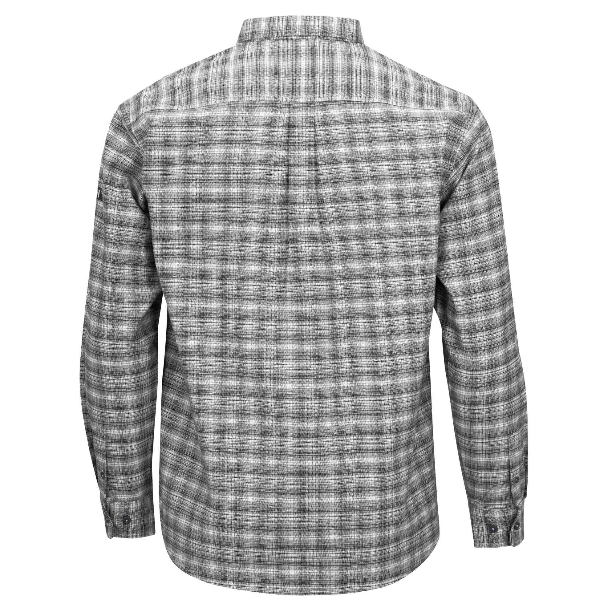 FR/AR Cotton/Nylon Plaid Shirts Back Image