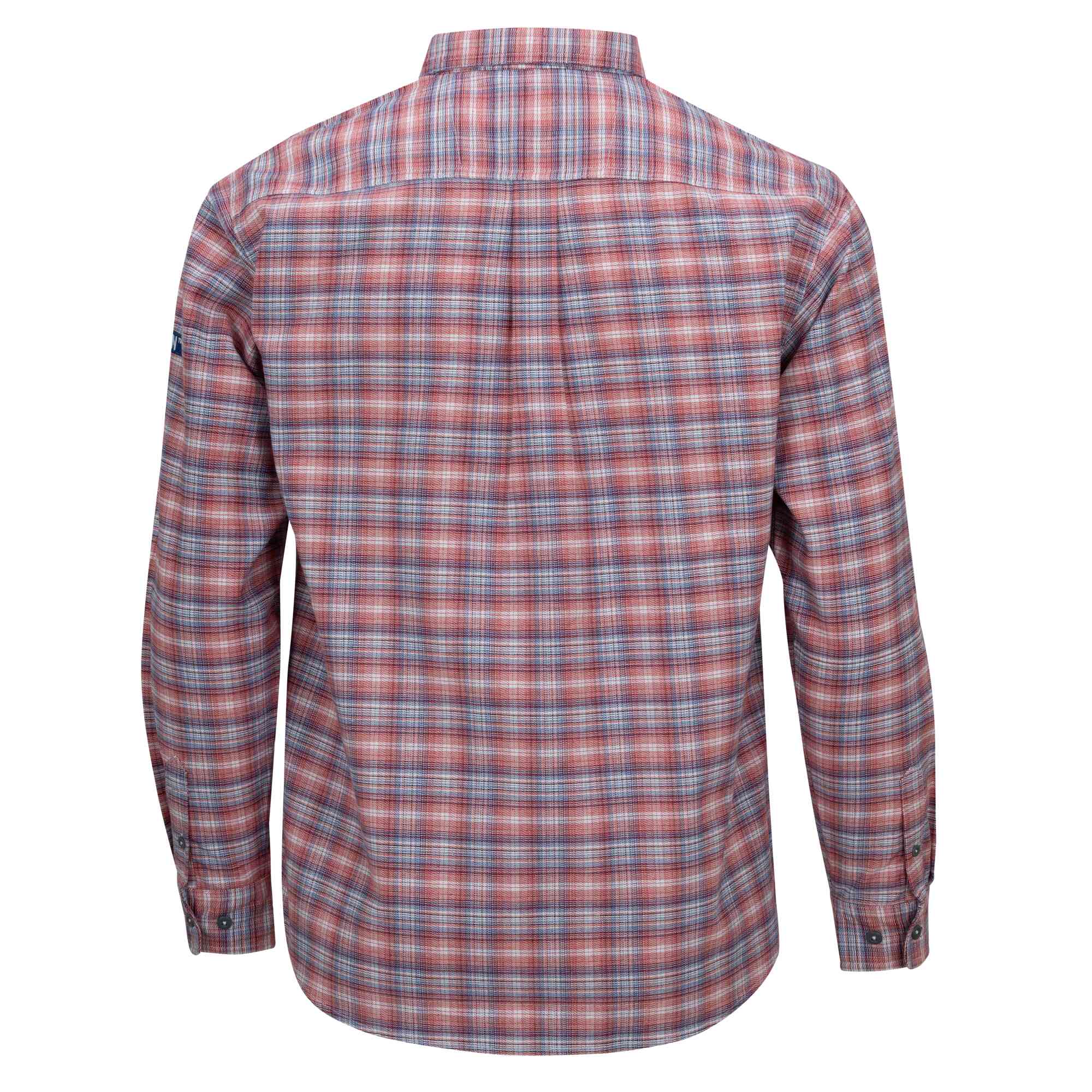 FR/AR Cotton/Nylon Plaid Shirts Back Image