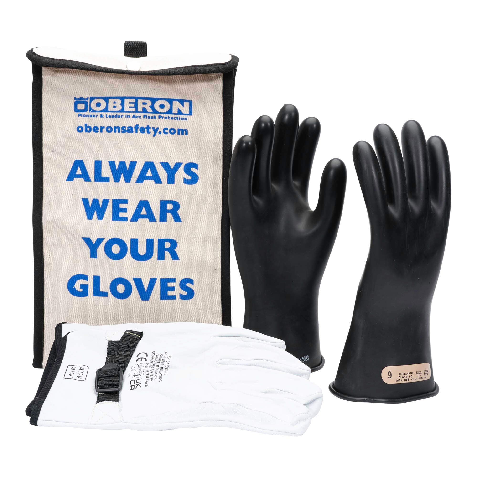 Class 00 Rubber Electrical Glove Kits - Oberon Company