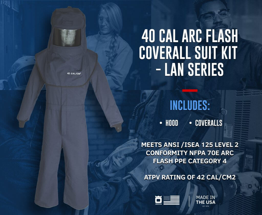 Arc Flash Hood & Coverall Suit Set - 4X-Large | Zing Safety