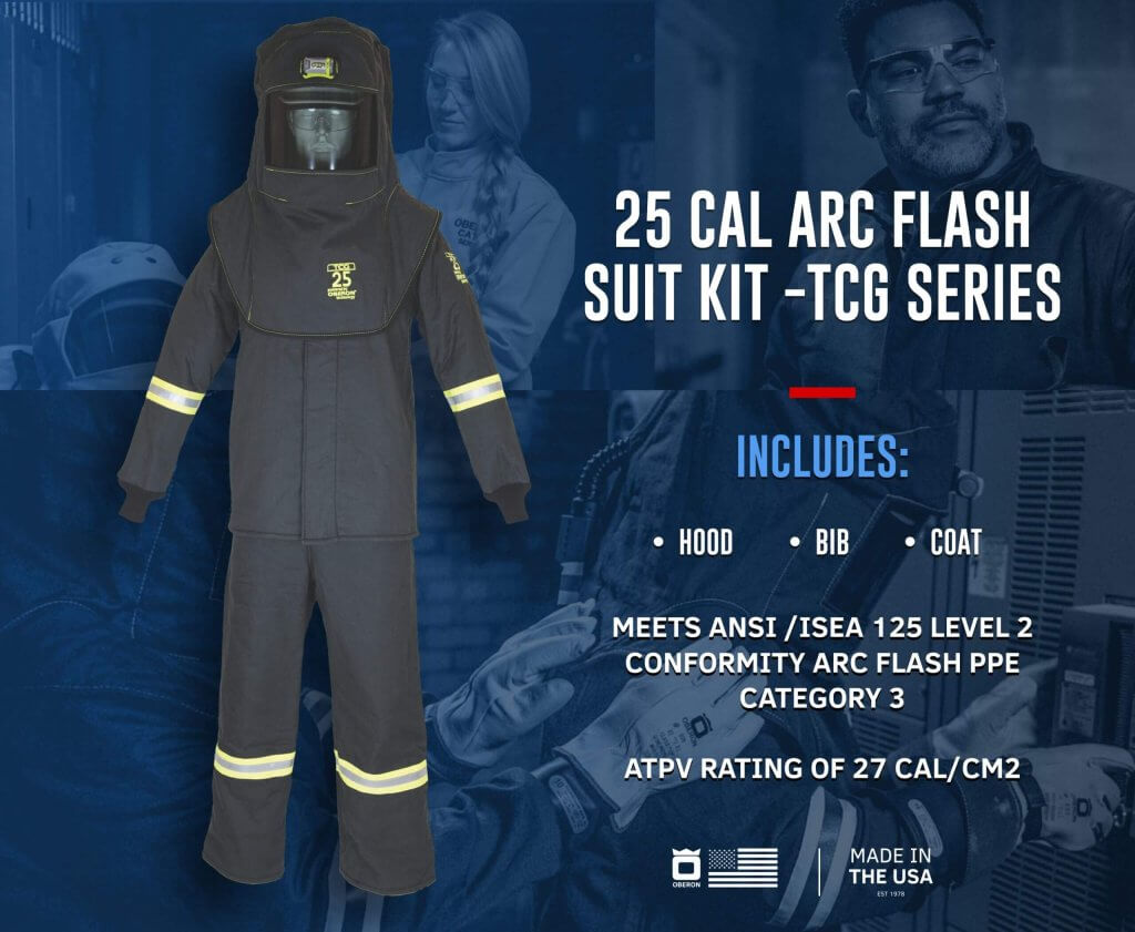 25 Cal TCG™ Arc Flash Kit (Hood, Coat, and Bib)