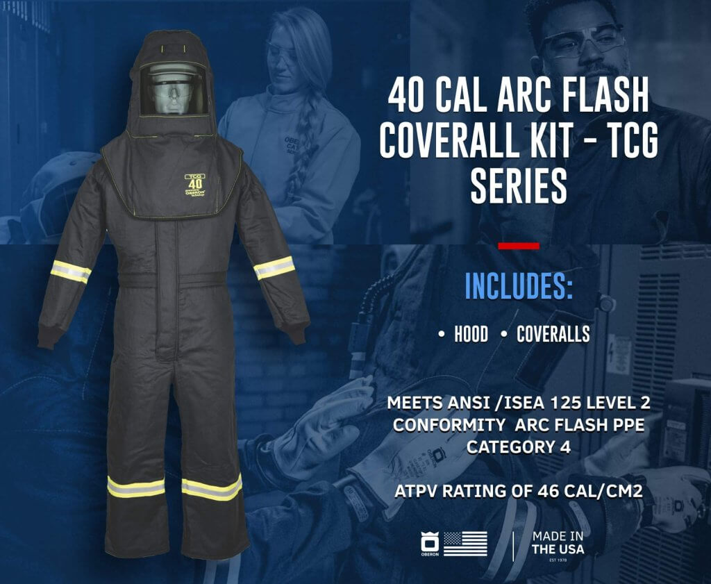 40 Cal TCG™ Arc Flash Coverall Kit
