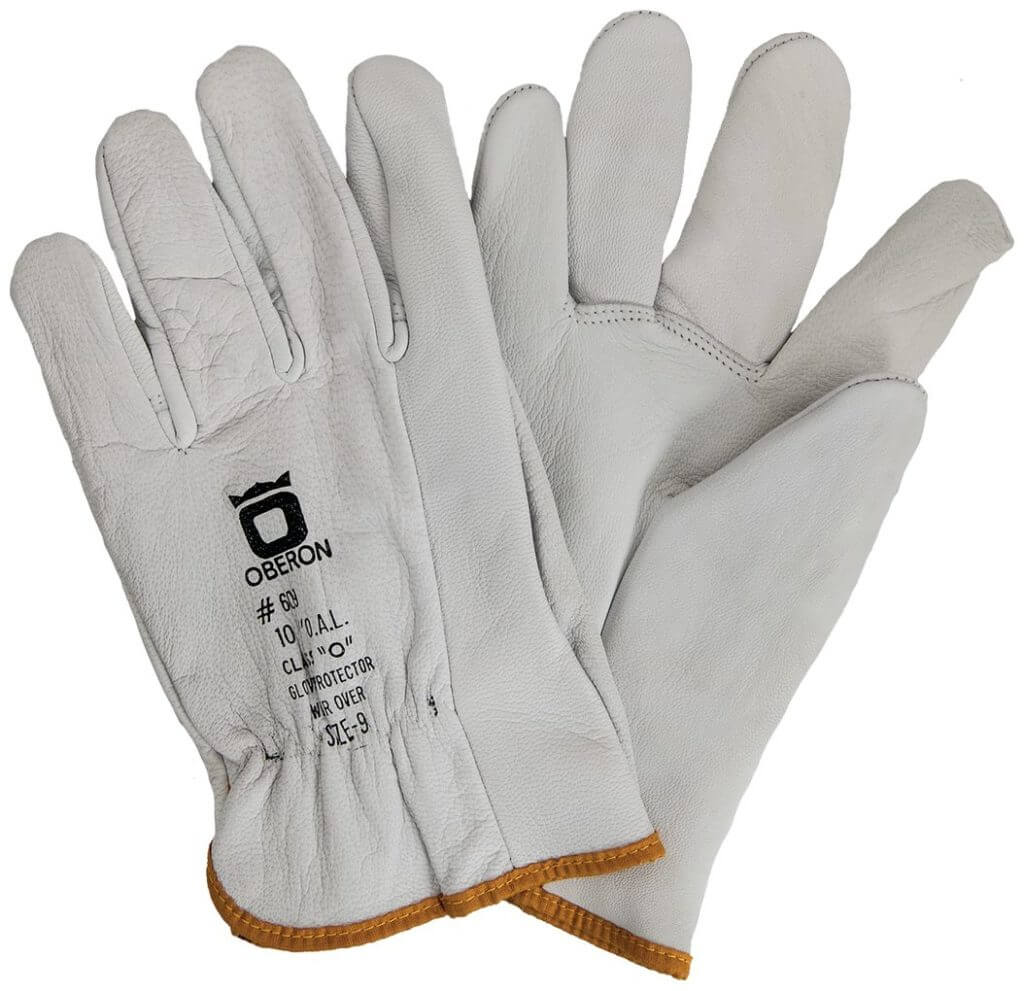 Leather Overgloves to suit Class 00 and 0 insulating gloves
