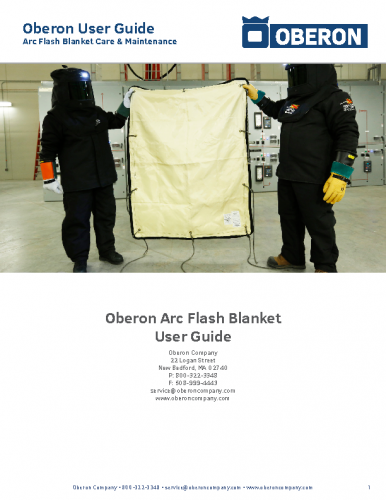 Arc Flash Blanket User Guide