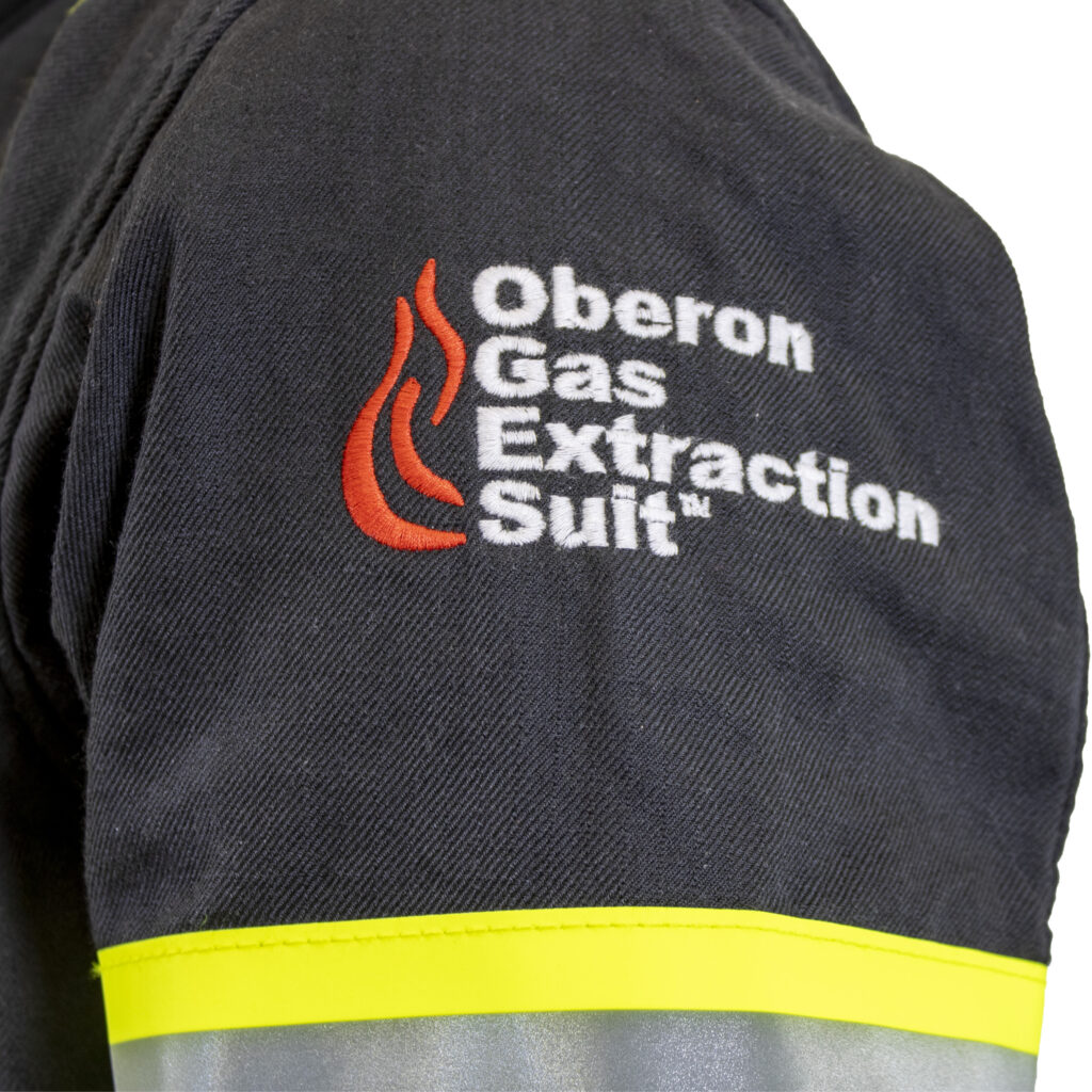 Gas Extraction Suit Escape Strap Logo