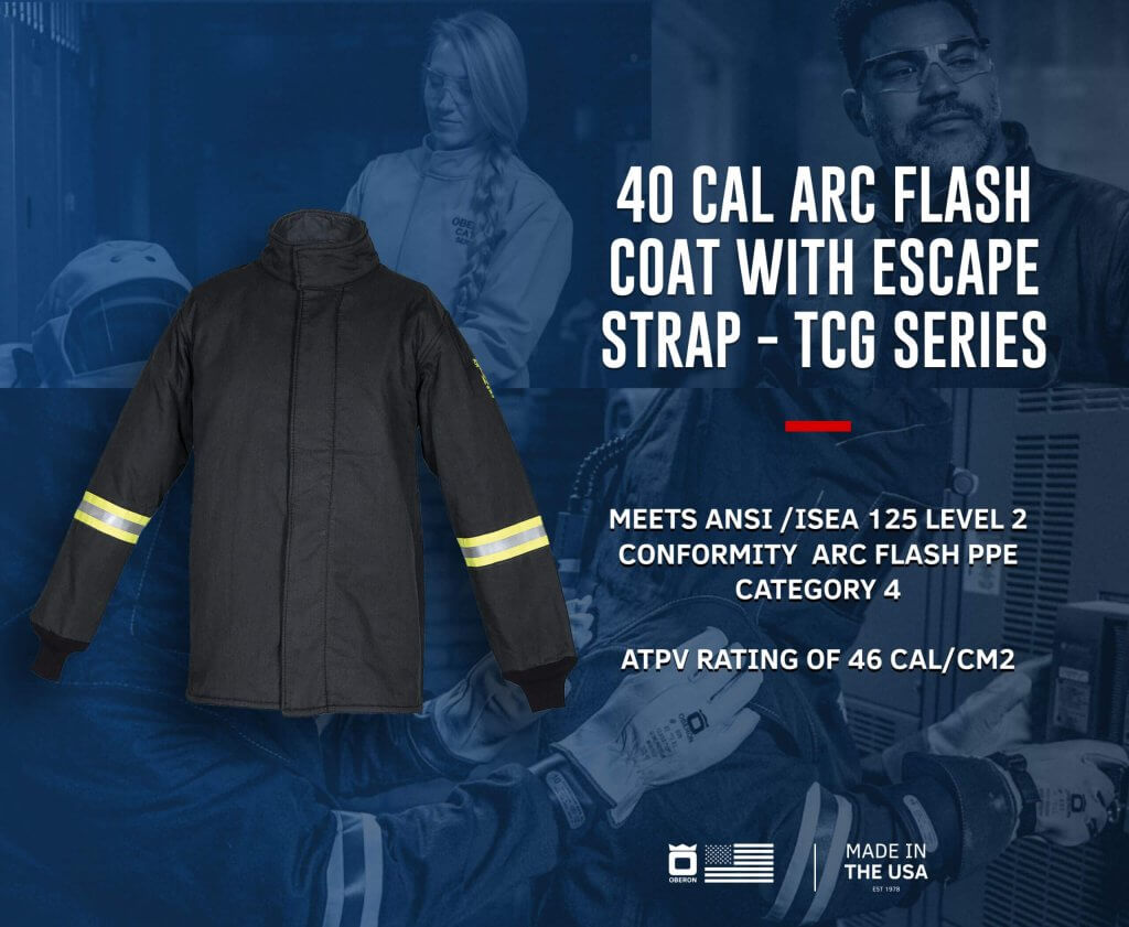 40 Cal TCG™ Arc Flash Coat with Escape Strap