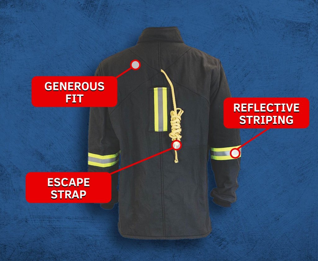 40 Cal TCG™ Arc Flash Coat with Escape Strap