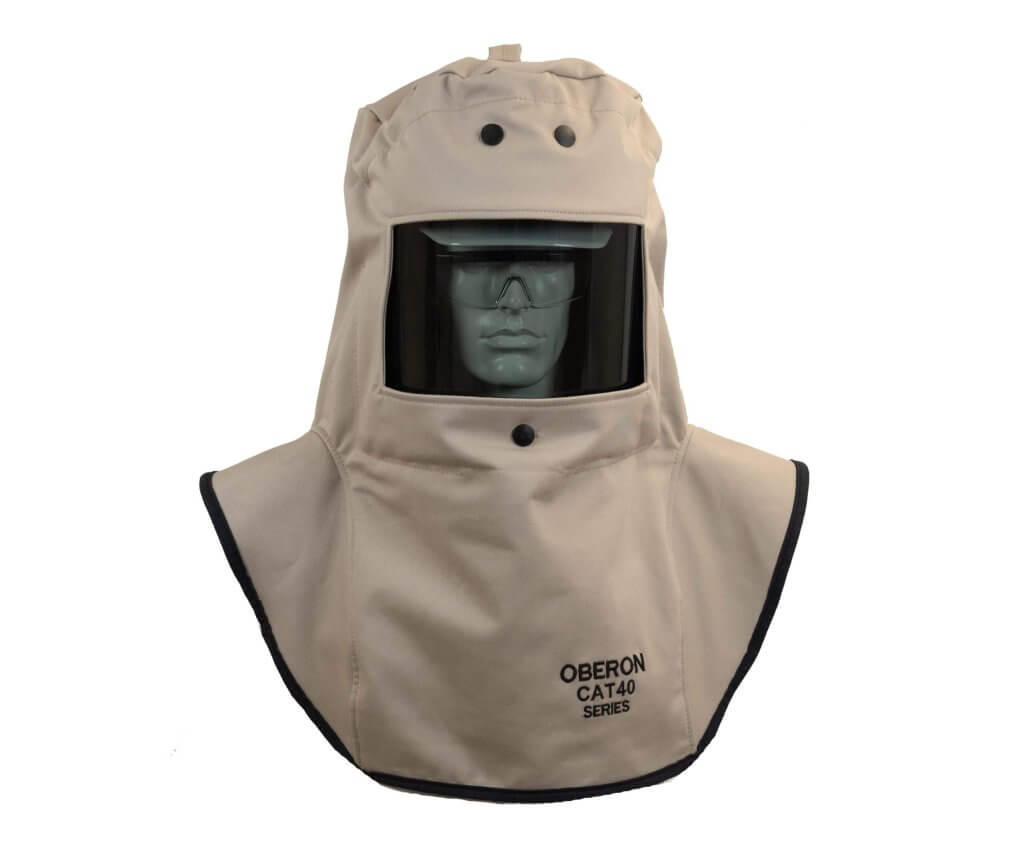 40 Cal CAT™ Arc Flash Hood with Hard Cap
