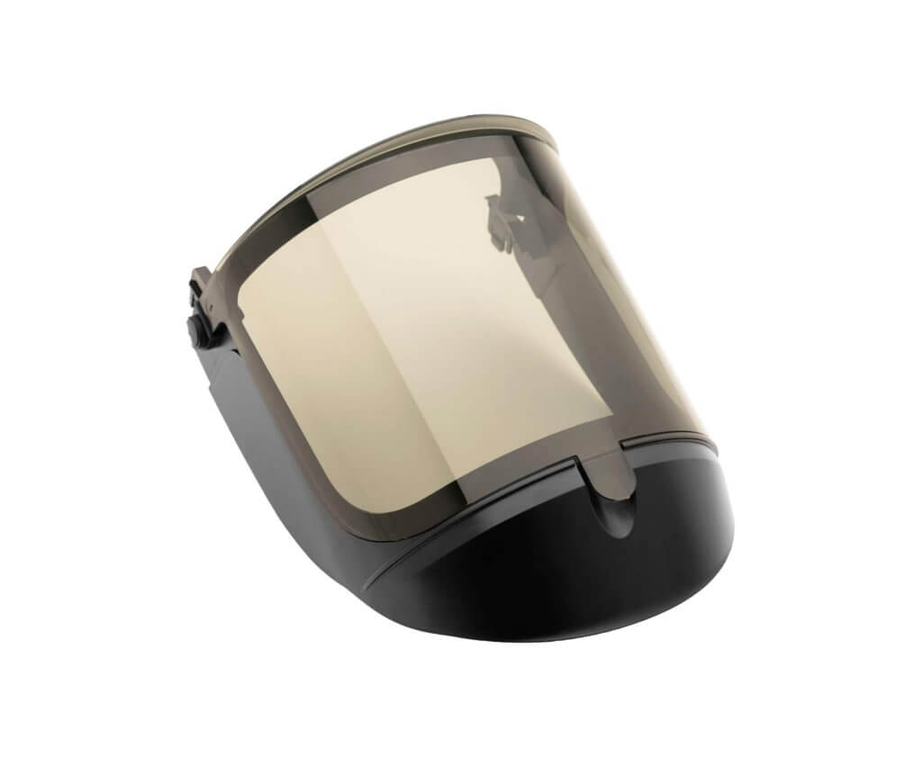 30 Cal TCG™ EZ Lift Arc Flash Face Shield and A5 Oberon Hard Cap Adapter