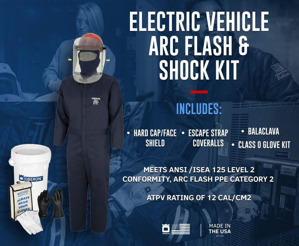 12 Cal HRC2™ Electric Vehicle Arc Flash & Shock Kit