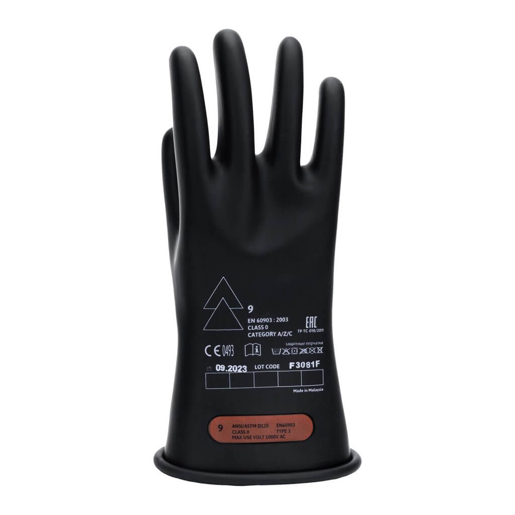 Class 0 Electrical Rubber Insulating Gloves