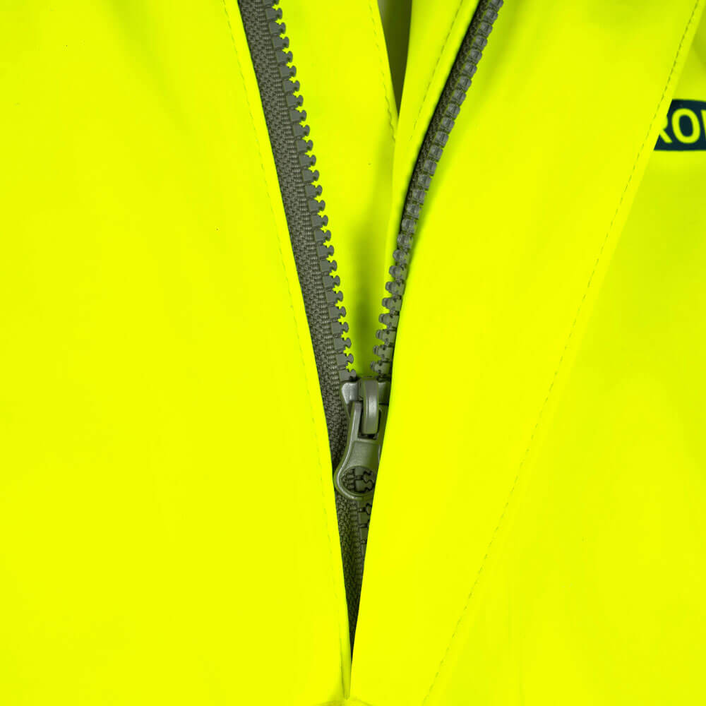 Hi-Vis FR/Arc-Rated PU Cotton Safety Jacket