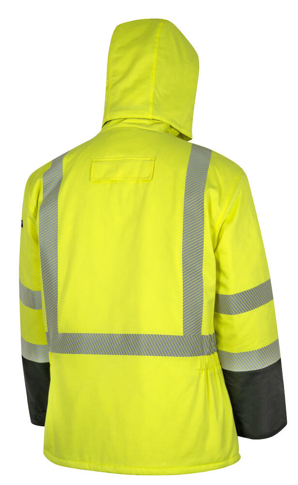 Hi-Vis FR/Arc-Rated Insulated Safety Overalls