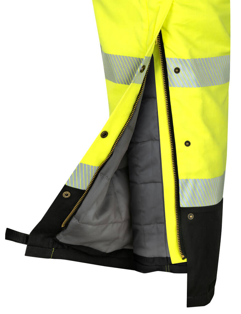 Hi-Vis FR/Arc-Rated Insulated Safety Overalls